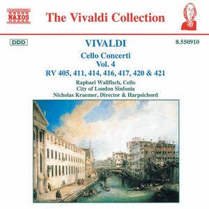 Image for 'VIVALDI: Cello Concertos, Vol. 4'