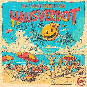 “HAUSVERBOT (Flieg mit mir)”的封面