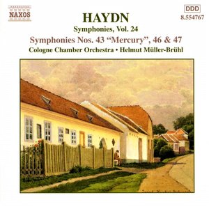 Image for 'Haydn: Symphonies, Vol. 24 (Nos. 43, 46, 47)'