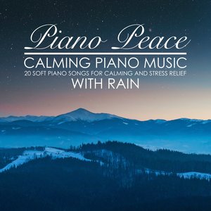 “Calming Piano Music with Rain”的封面
