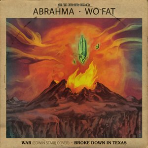 “Abrahma - Wo Fat 7" Split”的封面