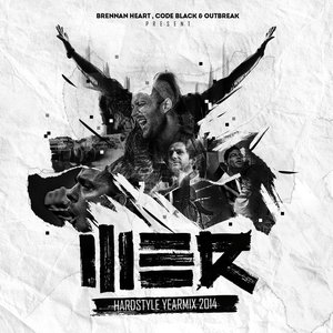 “WE R Hardstyle Yearmix 2014”的封面