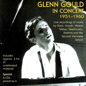 “Glenn Gould in Concert (1951-1960)”的封面