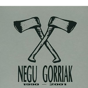 “Negu Gorriak 1990-2001”的封面