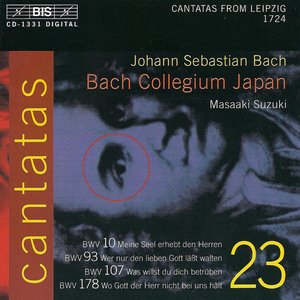 Immagine per 'Bach, J.S.: Cantatas, Vol. 23 - Bwv 10, 93, 107, 178'