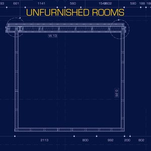 “Unfurnished Rooms”的封面