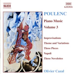 “Poulenc: Piano Music, Vol. 3”的封面