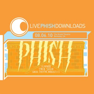 “Live Phish: 8/6/10 Greek Theatre, Berkeley, CA”的封面