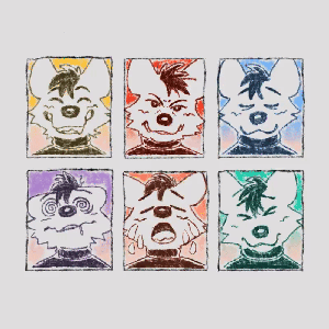 “all these faces”的封面