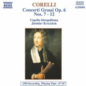 “Concerto Grossos Op. 6, Nos. 7-12”的封面