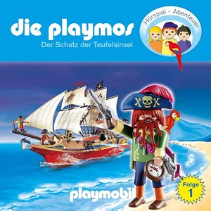 “Folge 1: Der Schatz der Teufelsinsel (Das Original Playmobil Hörspiel)”的封面