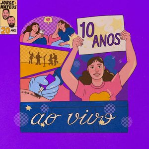 '10 Anos (Ao Vivo | Deluxe)' için resim