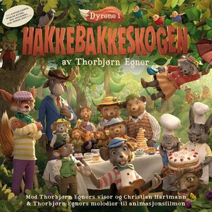 “Dyrene i Hakkebakkeskogen”的封面