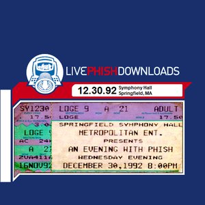 “1992-12-30 - Symphony Hall - Springfield, MA”的封面