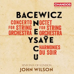 Image pour 'Bacewicz, Enescu, Ysaÿe: Music for Strings'