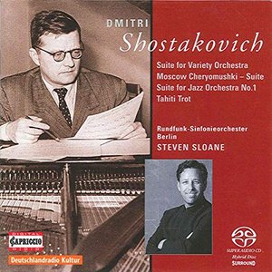 Image for 'Shostakovich, D.: Moscow Cheryomushki Suite - Jazz Suites Nos. 1 and 2 - Tahiti Trot'