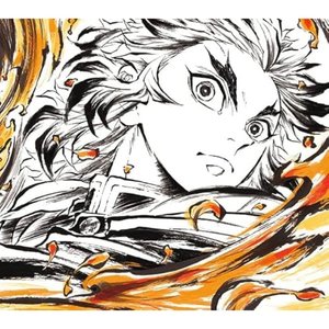 “Anime "Kimetsu no Yaiba" Mugen Train Original Soundtrack”的封面