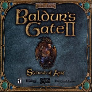 “Baldurs Gate 2: Shadows of Amn”的封面