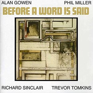 Image for 'Before a Word Is Said'