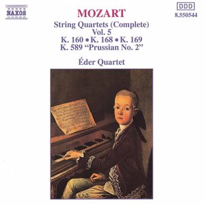 Изображение для 'MOZART: String Quartets, K. 80, K. 155, K. 157 and K. 387'