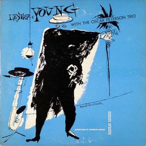 Immagine per 'Lester Young With The Oscar Peterson Trio'