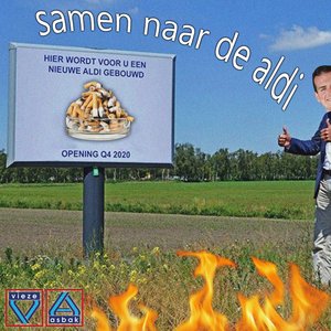 “Samen Naar De Aldi”的封面