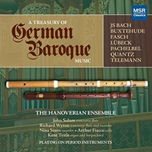 Image for 'A Treasury of German Baroque Music'