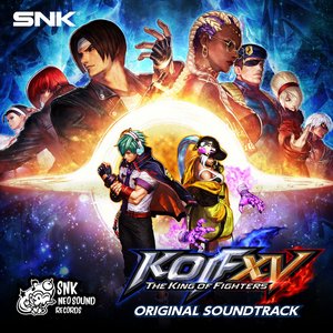 “THE KING OF FIGHTERS XV ORIGINAL SOUND TRACK”的封面