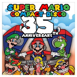 “Super Mario Compact Disco – 35th Anniversary Edition”的封面