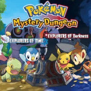 “Pokemon Mystery Dungeon - Explorers of Time & Darkness”的封面