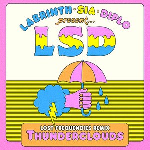 “Thunderclouds (Lost Frequencies Remix)”的封面