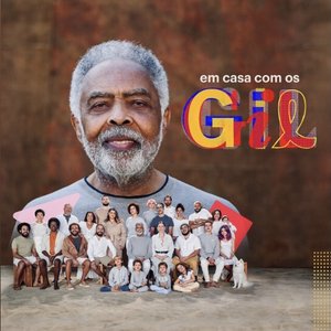 “Em casa com os Gil”的封面