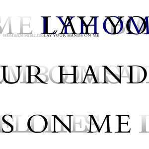 Immagine per 'LAY YOUR HANDS ON ME'