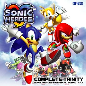 “COMPLETE TRINITY - SONIC HEROES Original Soundtrax”的封面