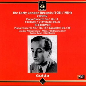 Изображение для 'The Early London Records - 1951/1954 - Chopin, Beethoven'