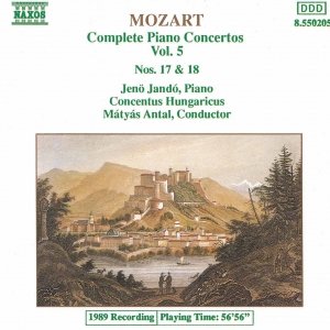 Image for 'MOZART: Piano Concertos Nos. 17 and 18'