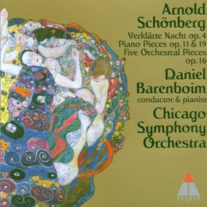 “Schonberg : Verklärte Nacht, 5 Orchestral Pieces & Piano Works”的封面