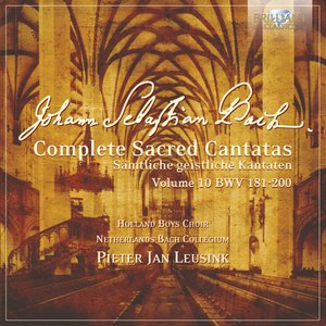 Image for 'J.S. Bach: Complete Sacred Cantatas Vol. 10, BWV 181-200'