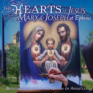 Image for 'The Hearts of Jesus, Mary & Joseph at Ephesus'