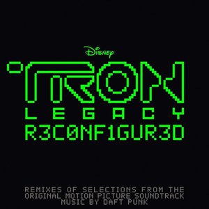 “TRON: Legacy Reconfigured”的封面