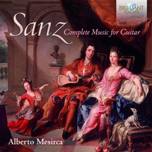 “Sanz: Complete Music for Guitar”的封面