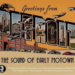 “Greetings From Detroit: The Sound Of Early Motown”的封面