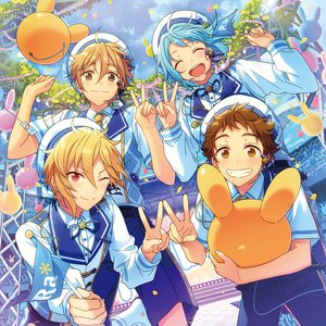 Bild für 'Ra*bits/仁兎なずな(CV.米内佑希)、天満光(CV.池田純矢)、真白友也(CV.比留間俊哉)、紫之創(CV.高坂知也)'