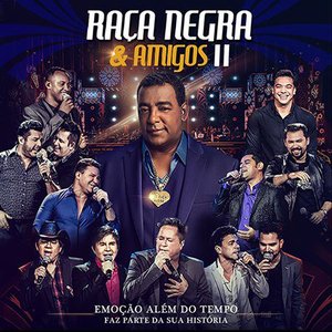 “Raça Negra e Amigos II (Ao Vivo)”的封面