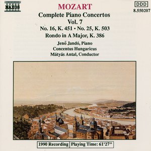 Bild für 'MOZART: Piano Concertos Nos. 16 and 25 / Rondo, K. 386'