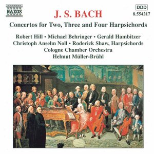 'Johann Sebastian Bach : Concertos For Two, Three And Four Harpsichords'の画像