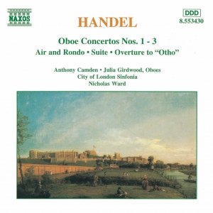 Изображение для 'HANDEL: Oboe Concertos Nos. 1- 3 / Suite in G Minor'