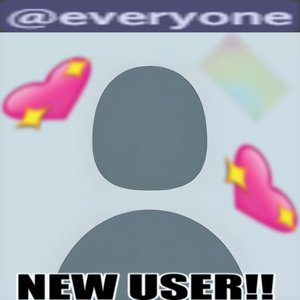 Imagem de '@everyone!! NEW USER!!'