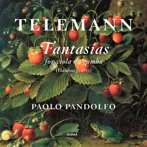 “Telemann: Fantasias for Viola da gamba”的封面