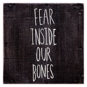 “Fear Inside Our Bones”的封面